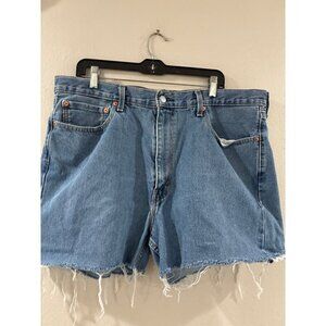 Levi's 550 Shorts  Womens  Jeans Cut Off Denim size W 40 Relaxed fit 90's casual